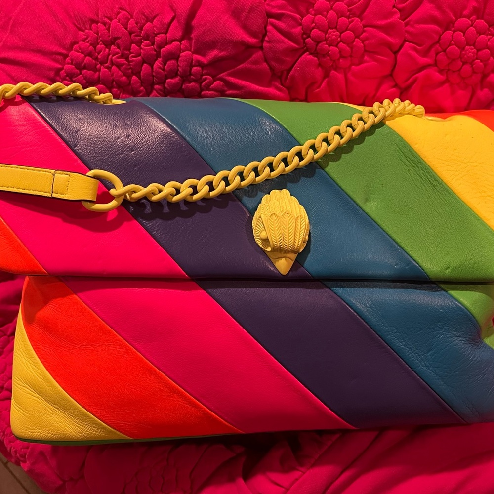 Kurt Geiger colorful Striped Women's Bag